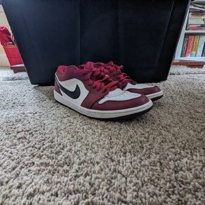 Nike Air Jordan 1 Low/Air Low/Maroon Red